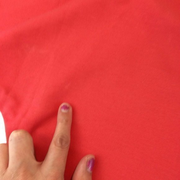 Crest Medical Nurse Uniform Scrub Size Small Top Blouse Orange Short Sleeve - Picture 11 of 12